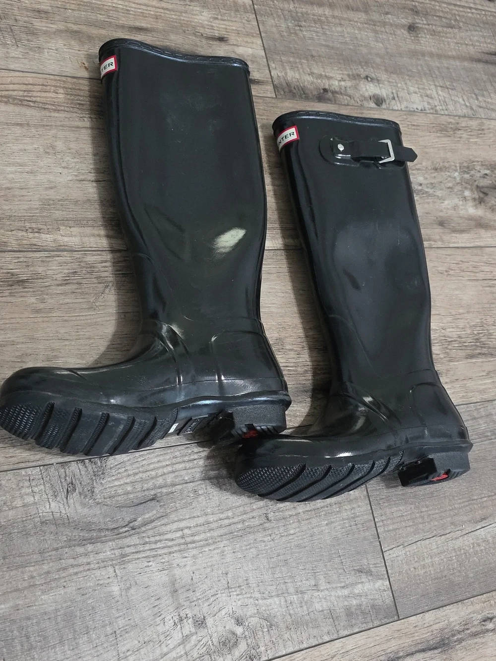 Hunter Tall Gloss Rain Boots